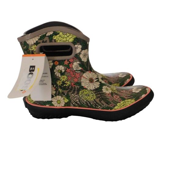 Bogs Outdoor Boots Womens Ankle Patch Floral Print 73188 Gardening Chores  Sz 11 - Picture 8 of 8